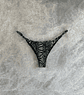IRIS BOTTOM black snake skin  - thumbnail 1