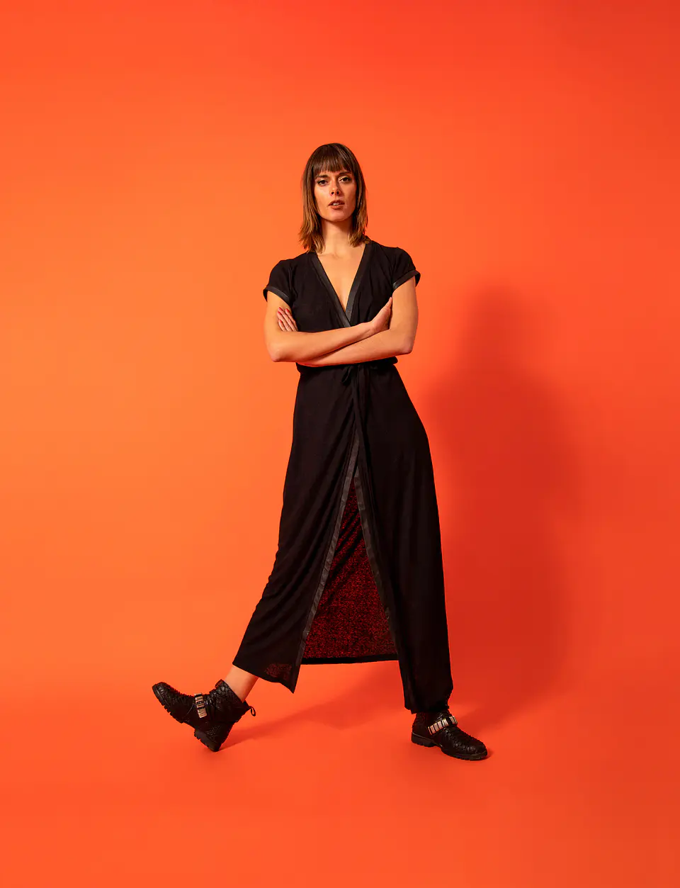 BELLATRIX DRESS terracotta 7