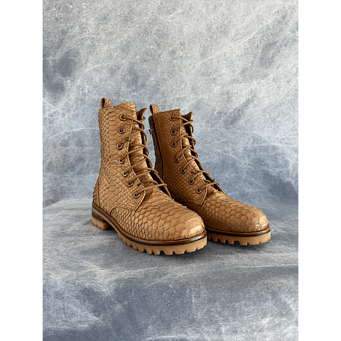 ZIA BOOTS camel | brass
