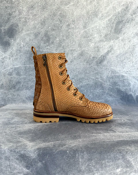 ZIA BOOTS camel | brass
