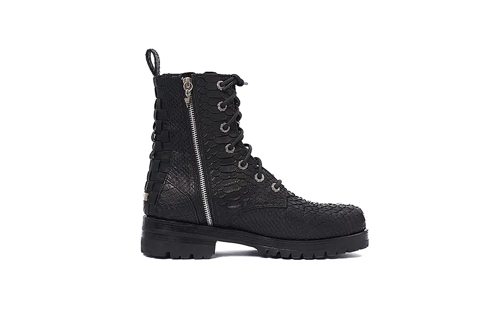 ZIA BOOTS black | silver 3