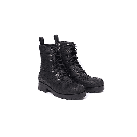 ZIA BOOTS black | silver