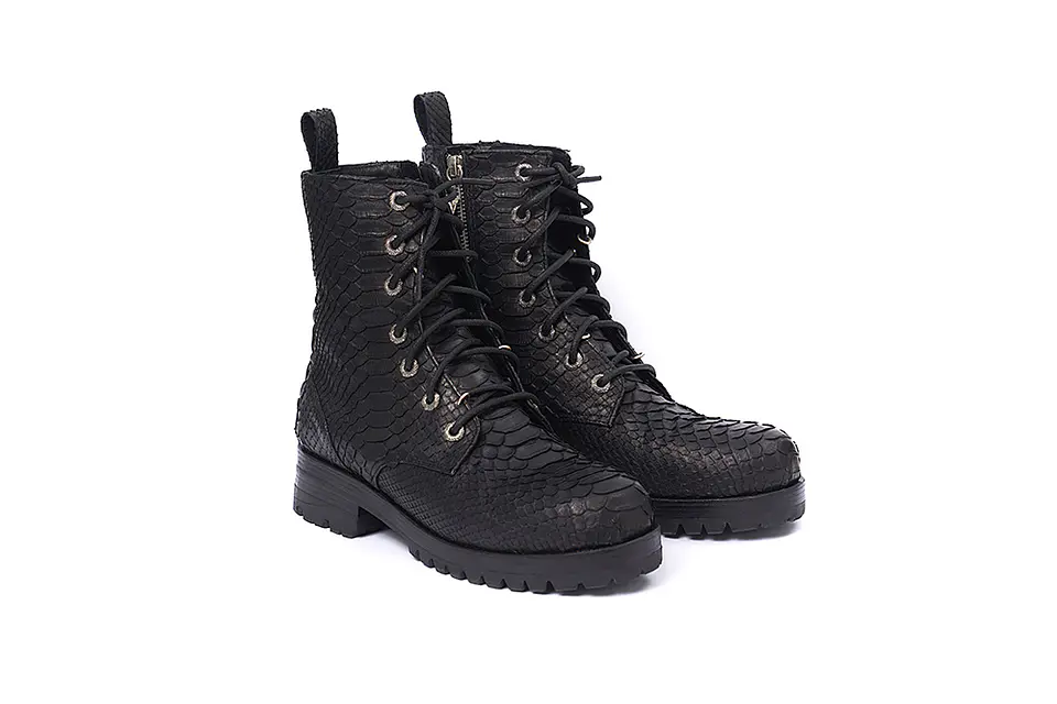ZIA BOOTS black | silver 1