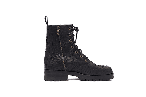 ZIA BOOTS black | brass