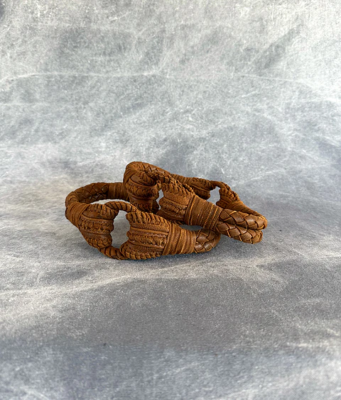 AARIA BOOT CUFFS camel