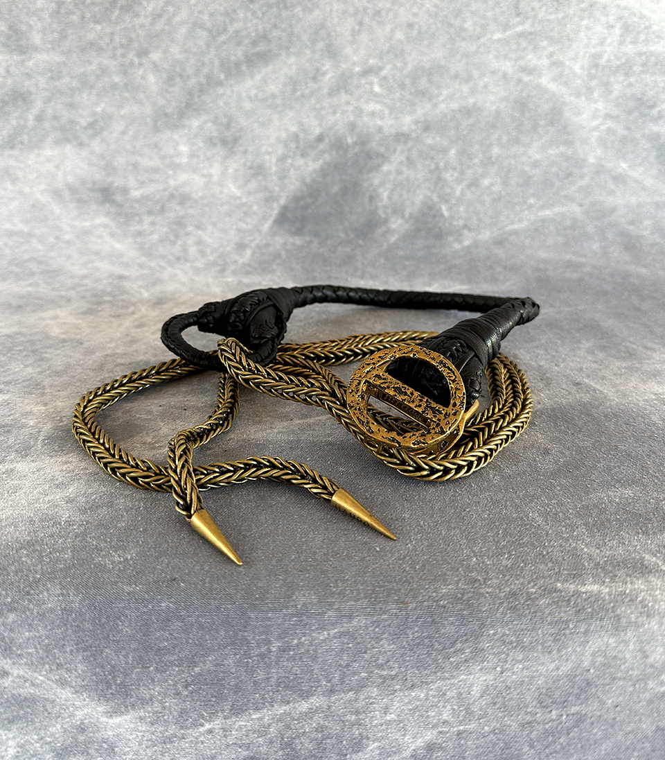 VARYA BELT black | brass 1