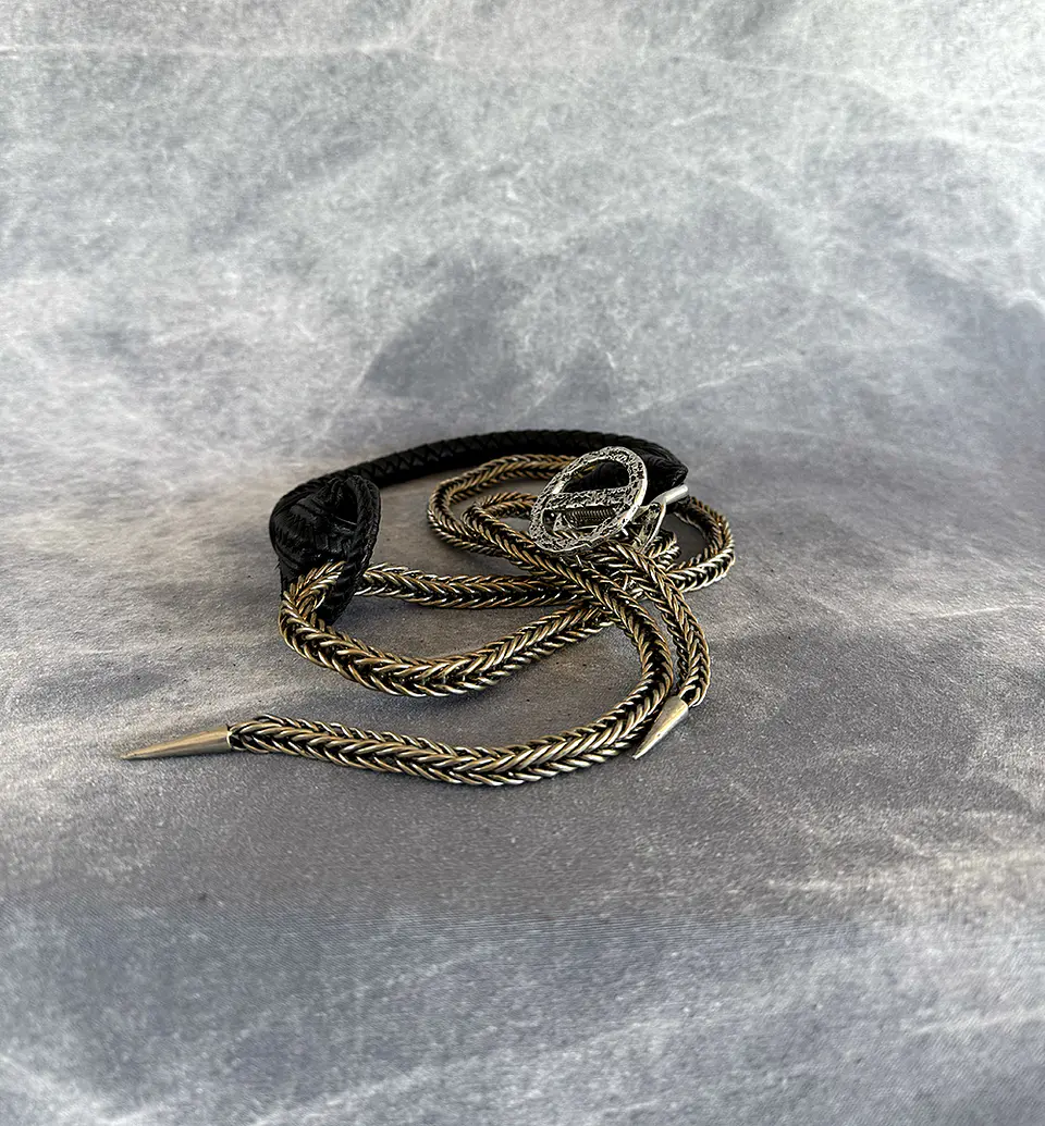 VARYA BELT black | silver 1