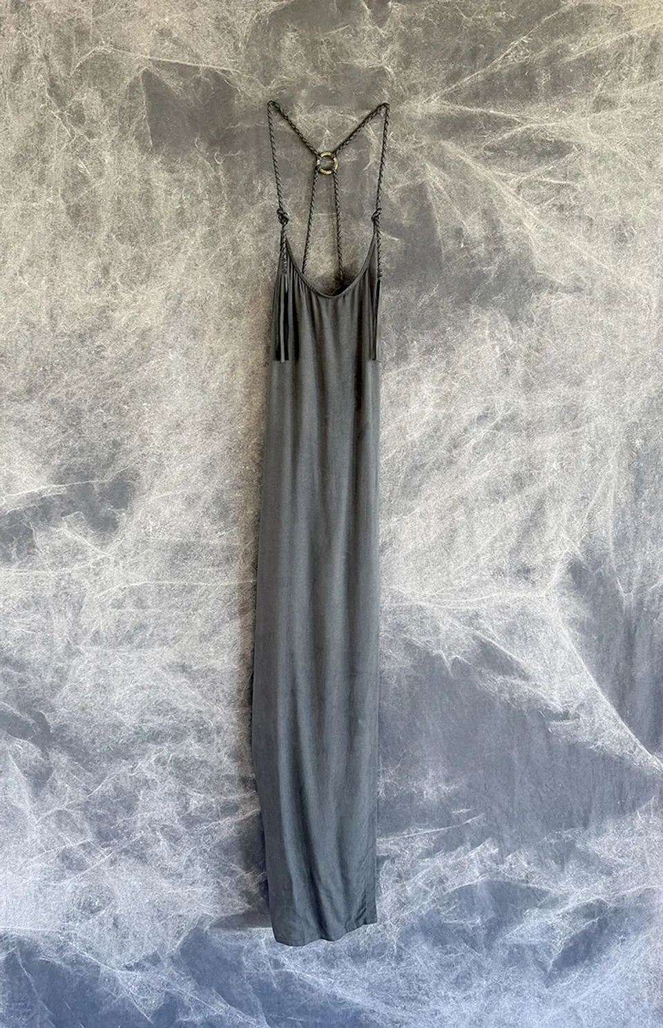 MALIKA LONG DRESS grey 1