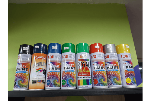 Pintura spray