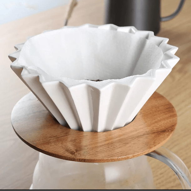 HARIO Molino de café de cerámica, tamaño único, madera