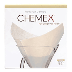 Filtros Chemex 100 Unidad Cuadrados Chemex De 6 A 10 Tazas 