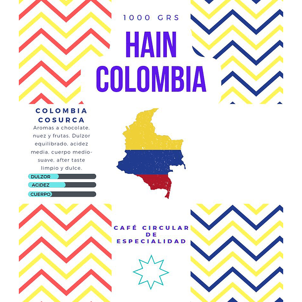 Café De Especialidad Hain Colombia BOX PRIME 2