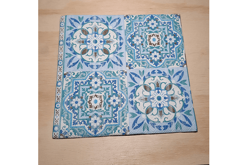 Servilleta azulejos portugueses calipso