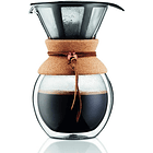 Cafetera Pour Over Bodum 1 Litro Vidrio Doble Pared 2