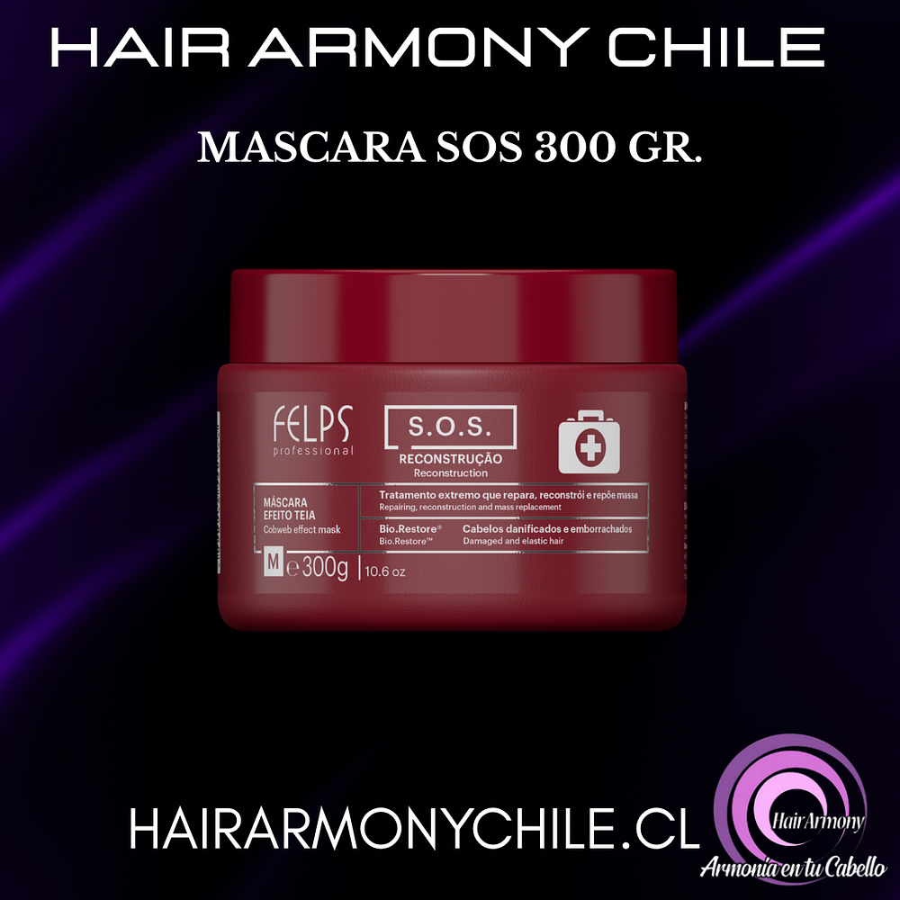 MÁSCARA RECONSTRUCTORA SOS 300 GR.