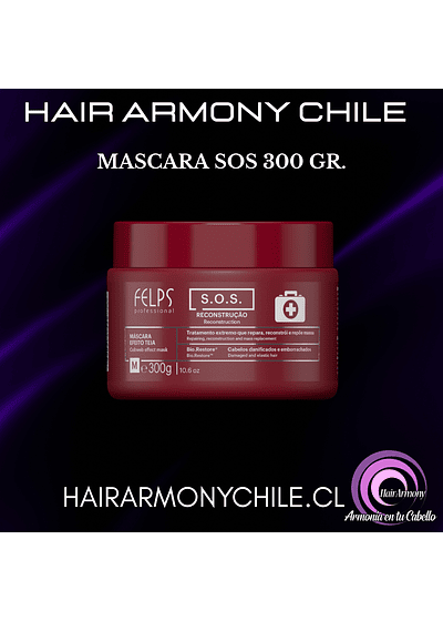 MÁSCARA RECONSTRUCTORA SOS 300 GR.
