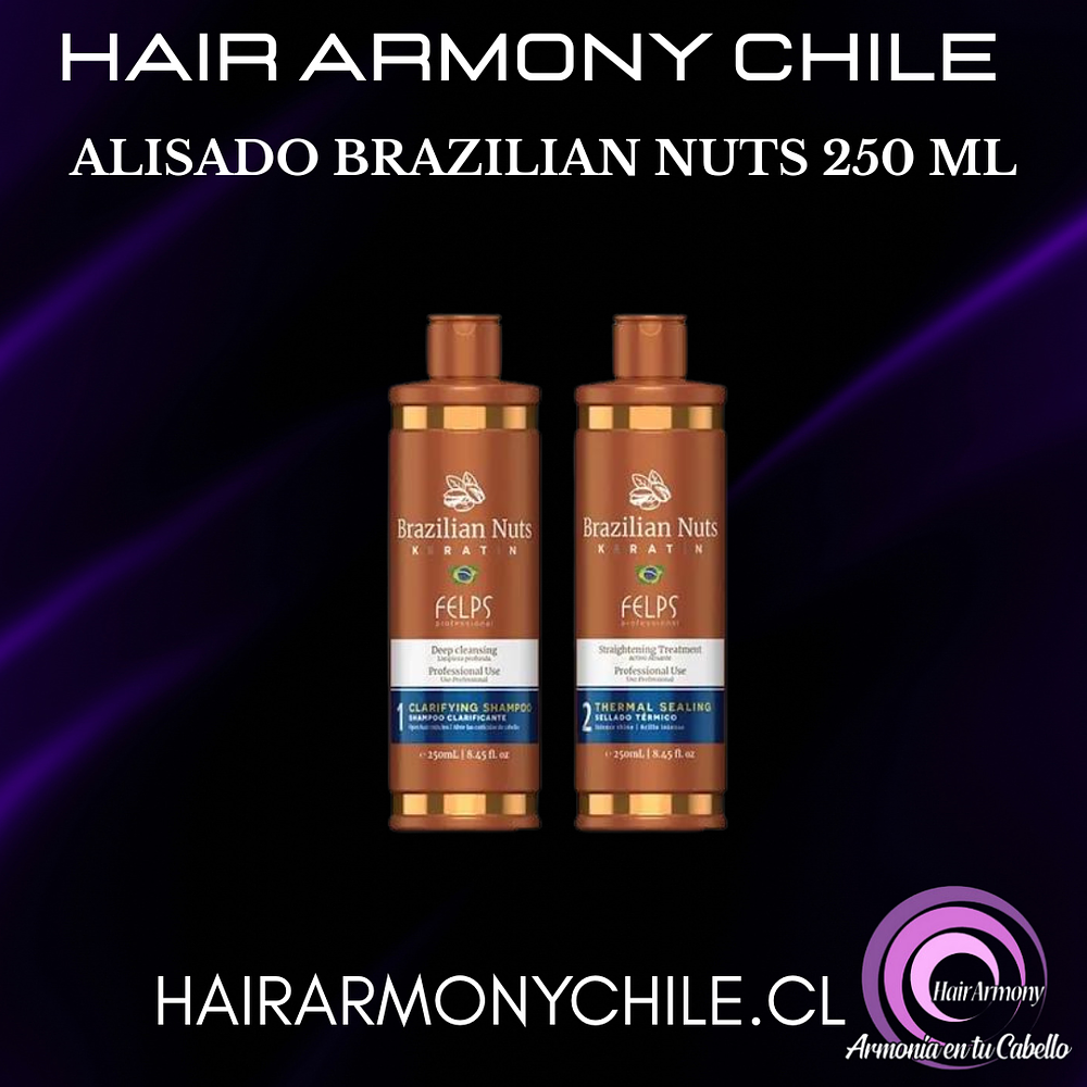 ALISADO BRAZILIAN NUTS 250 ML.