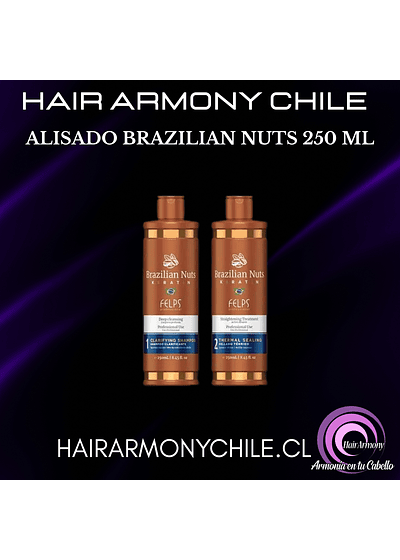 ALISADO BRAZILIAN NUTS 250 ML.