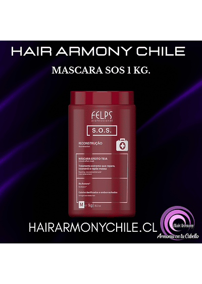 MÁSCARA RECONSTRUCTORA SOS 1 KG.