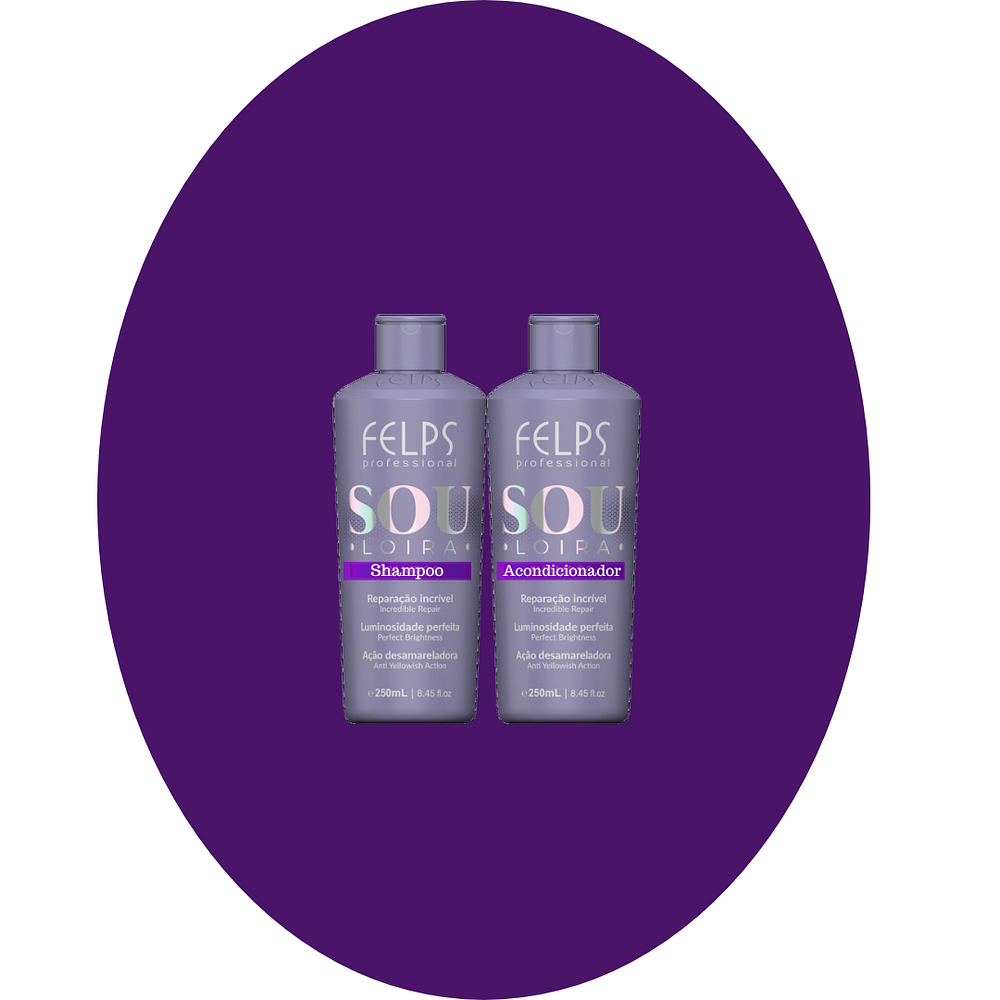 PACK SHAMPOO Y ACONDICIONADOR VIOLETA 250 ml.