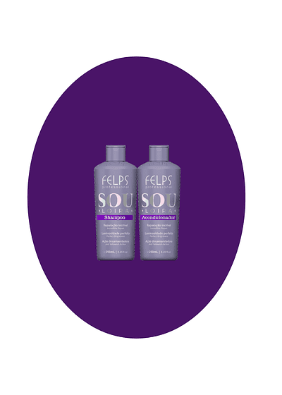PACK SHAMPOO Y ACONDICIONADOR VIOLETA 250 ml.