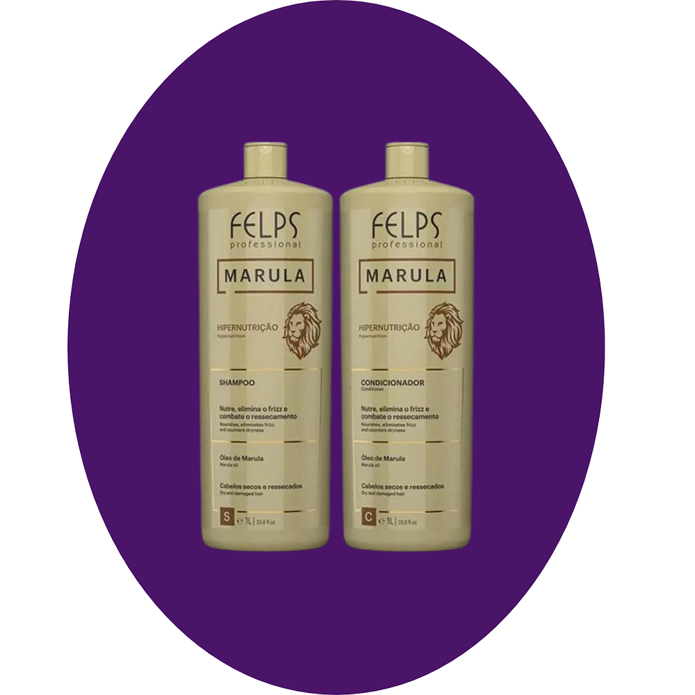  PACK SHAMPOO Y ACONDICIONADOR MARULA      1 LITRO