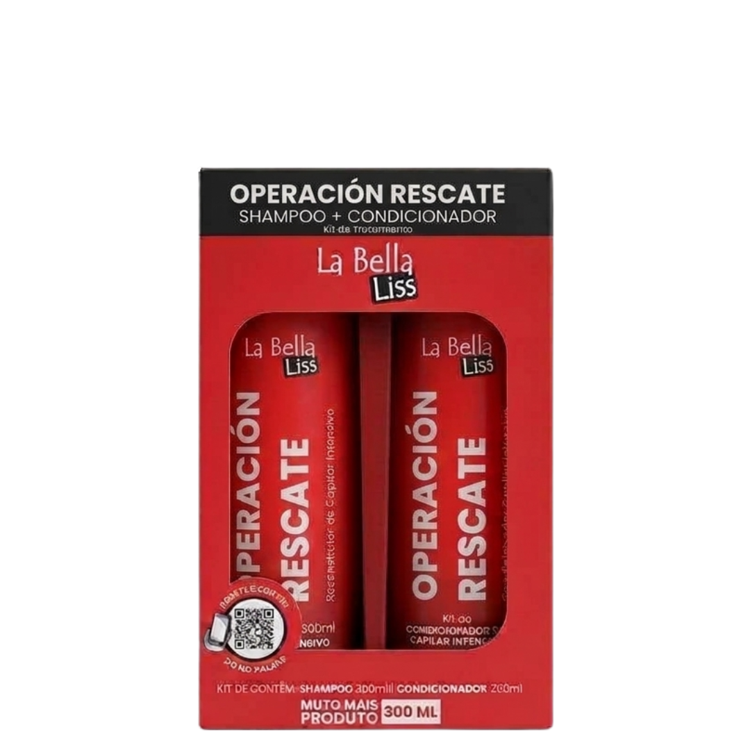 KIT OPERACIÓN RESCATE SH.+AC. GLATTEN 300 ML.