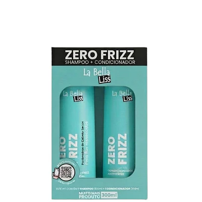 KIT ZERO FRIZZ SH. + AC. GLATTEN 300 ML