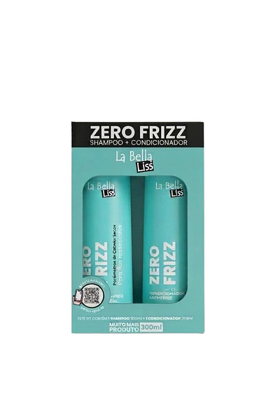 KIT ZERO FRIZZ SH. + AC. GLATTEN 300 ML