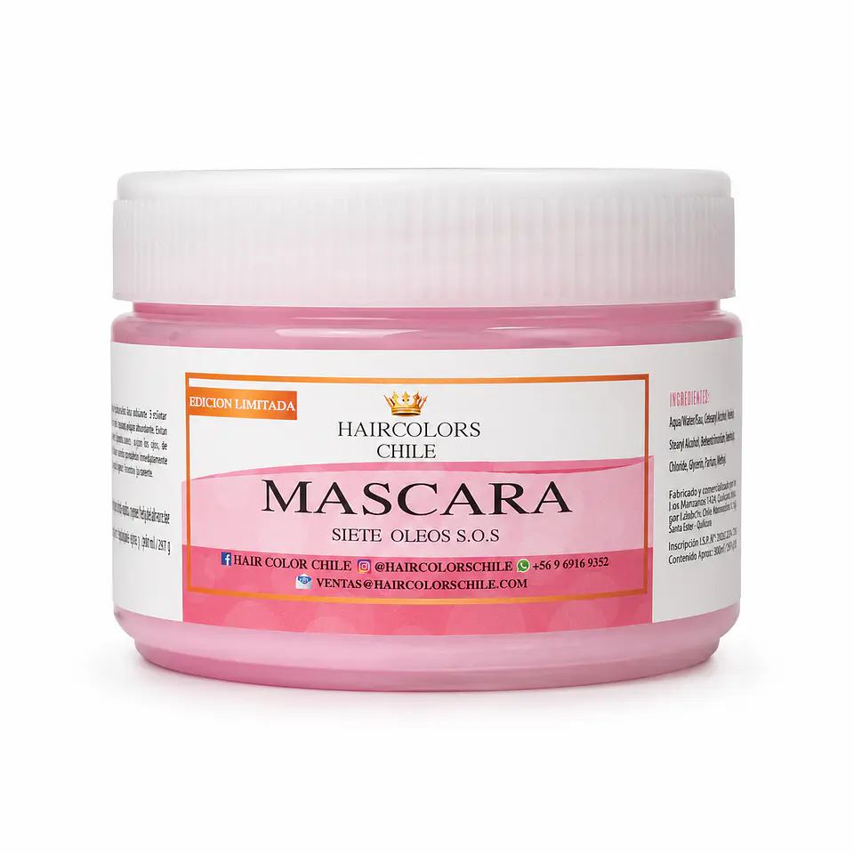 MASCARA SIETE ÓLEOS S.O.S 300ML 1