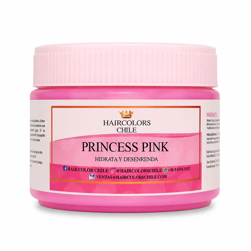 MÁSCARA PRINCESS PINK 300ML  1