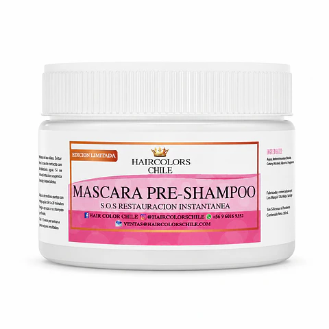 MÁSCARA PRE SHAMPOO 300ML 