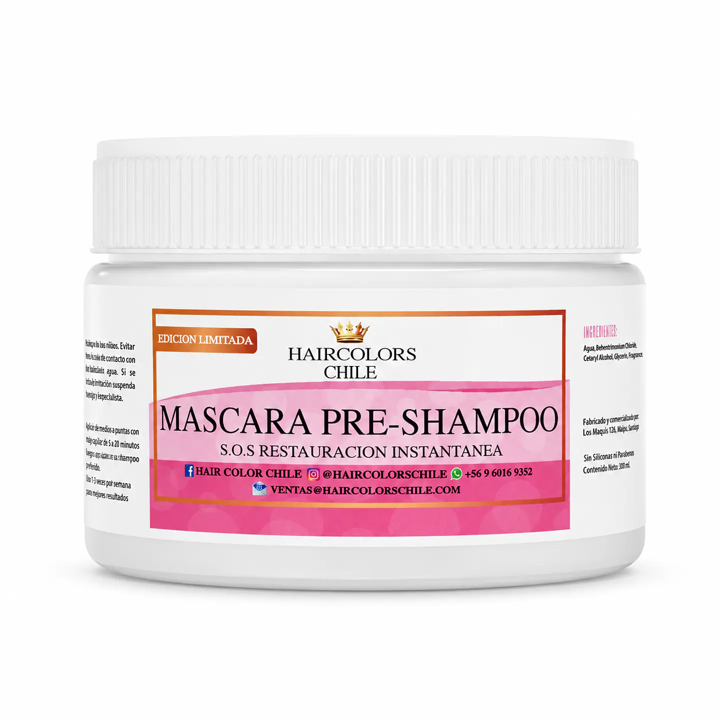 MÁSCARA PRE SHAMPOO 300ML  1