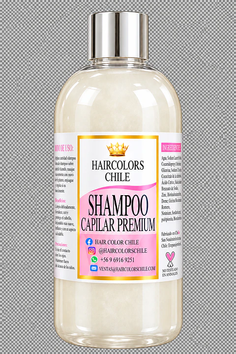 SHAMPOO CAPILAR PREMIUM ANTI FRIZZ 500ML
