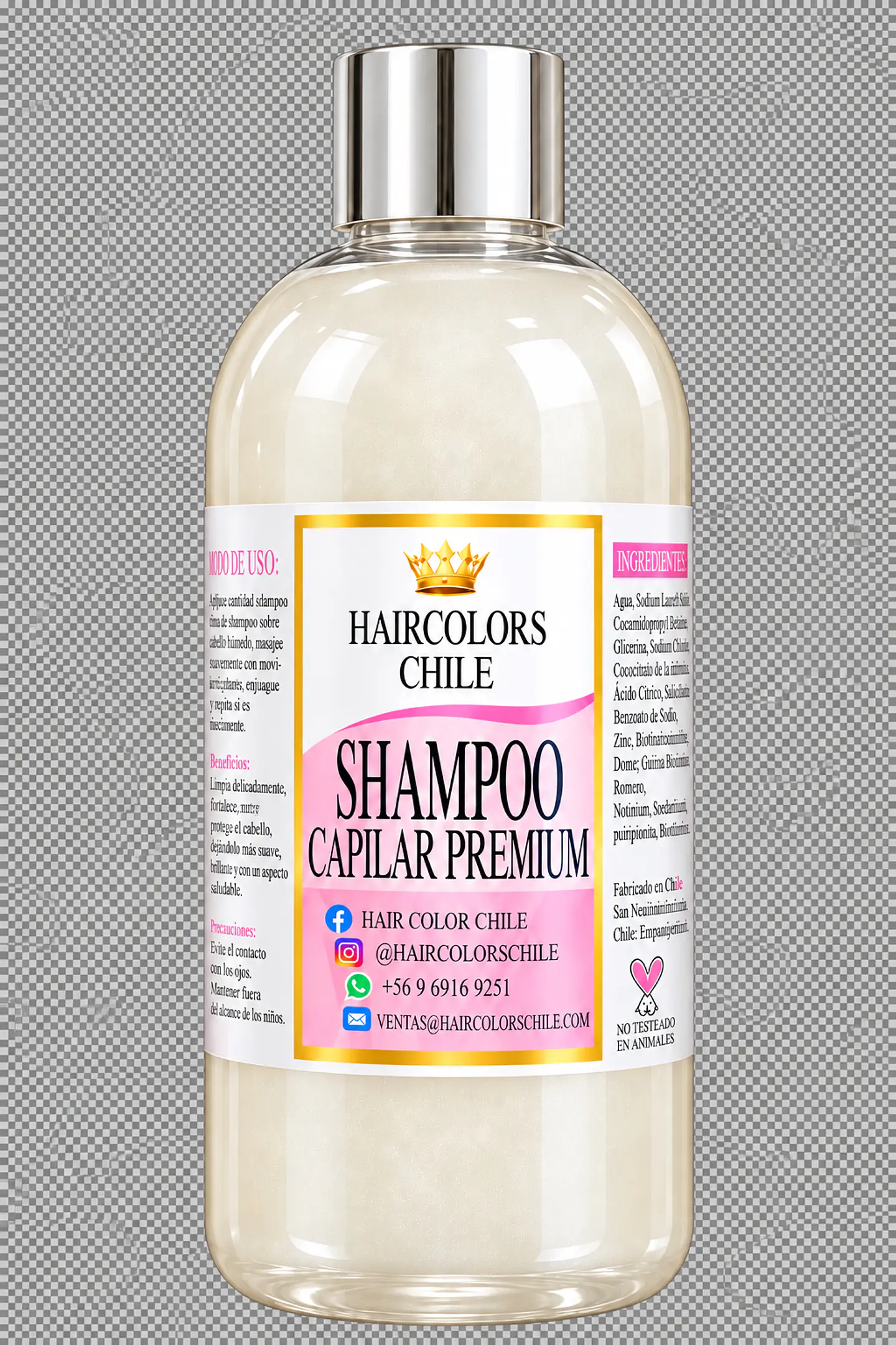 SHAMPOO CAPILAR PREMIUM ANTI FRIZZ 500ML 1