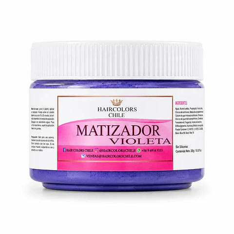 MATIZADOR VIOLETA 300ML