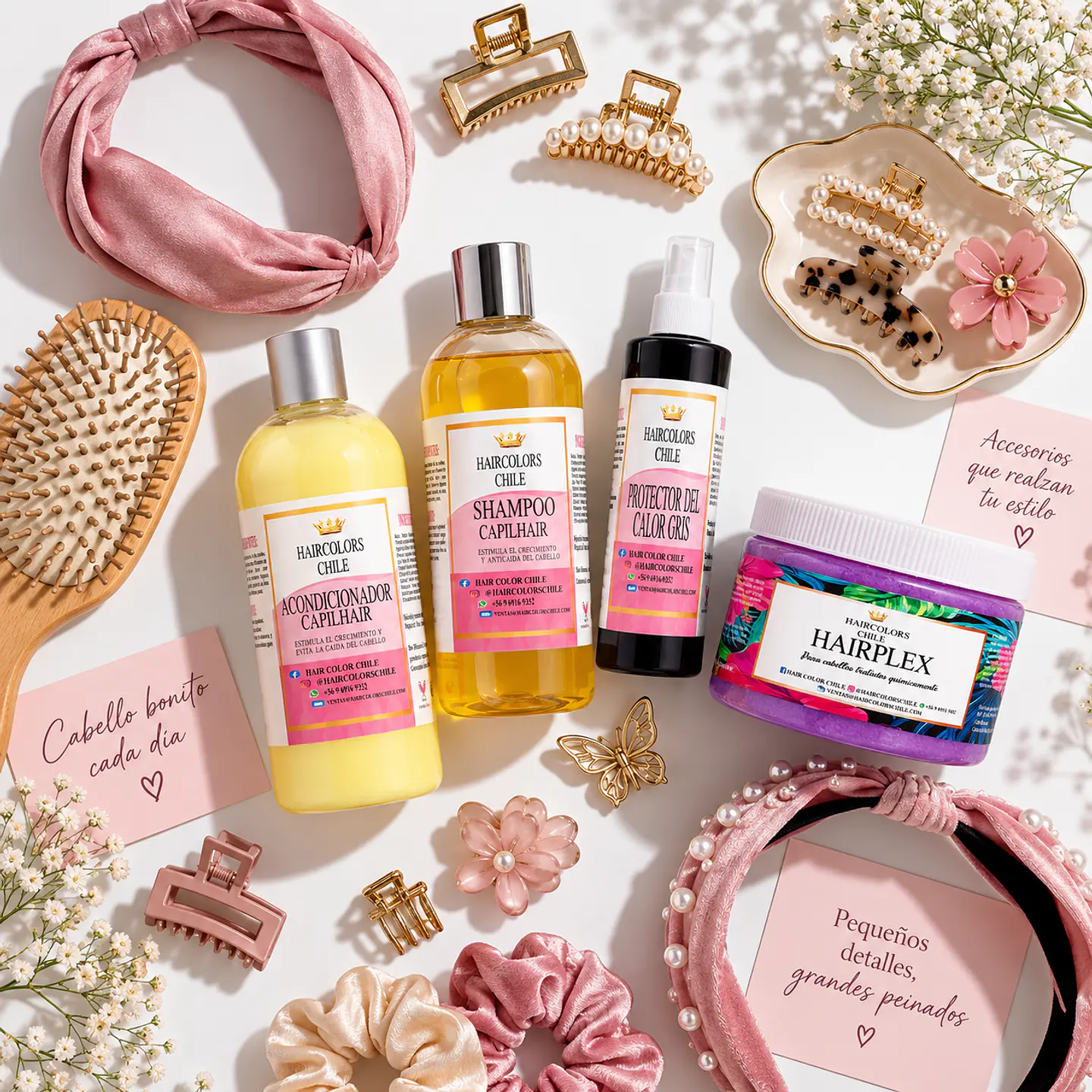 TENEMOS <div>UNA GAMA COMPLETA PARA TU CABELLO </div>