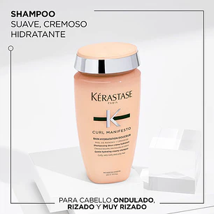 Shampoo Bain cabello crespo Hydration Douceur 250ml