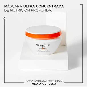 MÁSCARA NUTRICION MASQUINTENSE RICHE CABELLO GRUESO 200ML