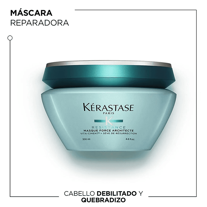 Máscara Masque Force Architecte 200ml 1
