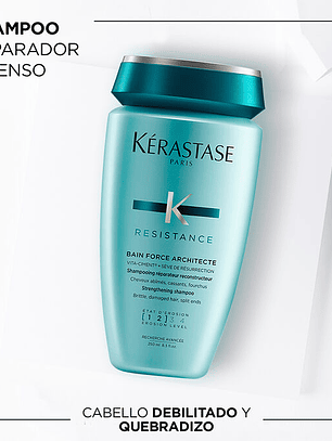 Shampoo Bain reconstrucción  Force Architecte 250 ml