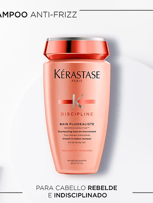 Shampoo Bain Fluidealiste para cabellos con botox o alisado 250ml