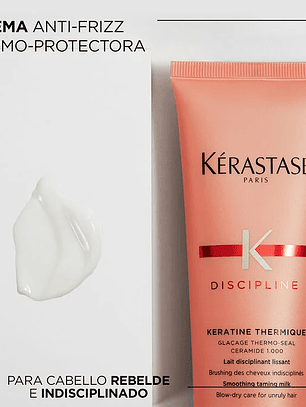 protector térmico Crema Keratine Thermique Blow Dry Primer para cabello medio a grueso 150ml
