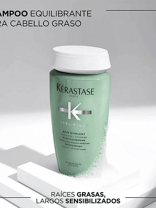 Shampoo para raíces grasas y puntas secas  Bain Divalent Balancing 250ml
