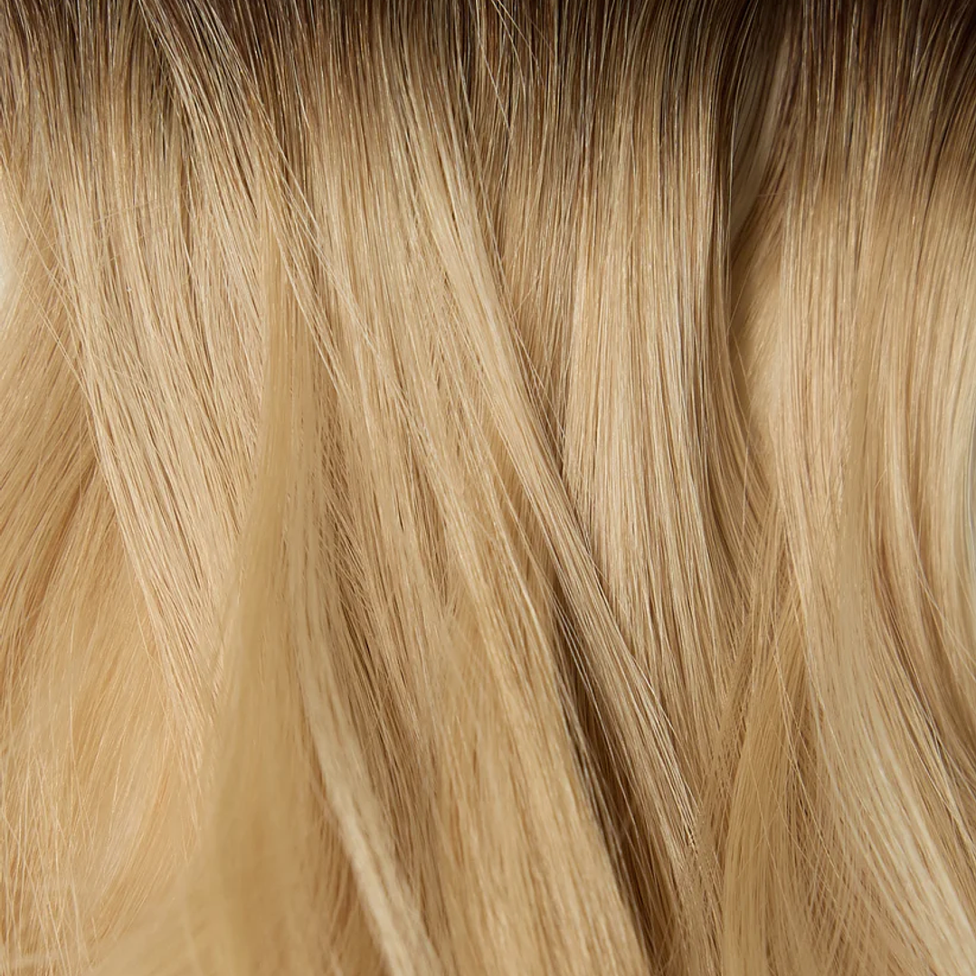 cortina clip 150g color #artic blonde - 60cm cabello liso 1