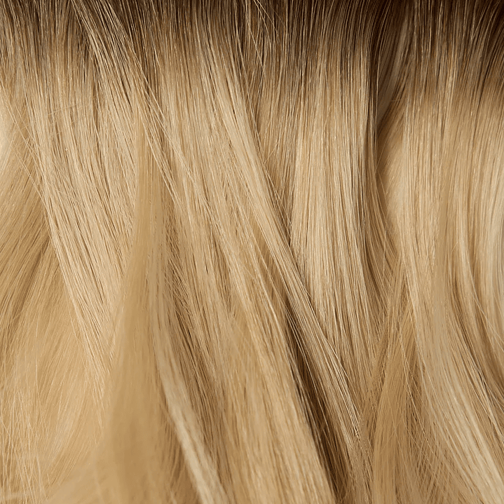 cortina clip 150g color #artic blonde - 60cm cabello liso 1