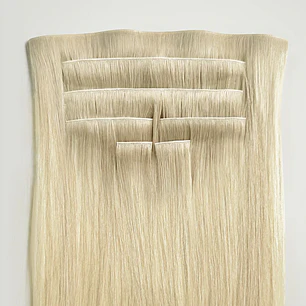 Set de cortinas invisibles rubio 12.0  56 cm (140g)