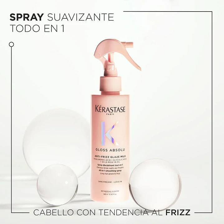 SPRAY ANTI-FRIZZ GLAZE MILK TODO EN UNO 1