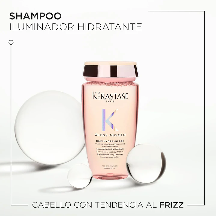 SHAMPOO BRILLO BAIN HYDRA-GLAZE 1