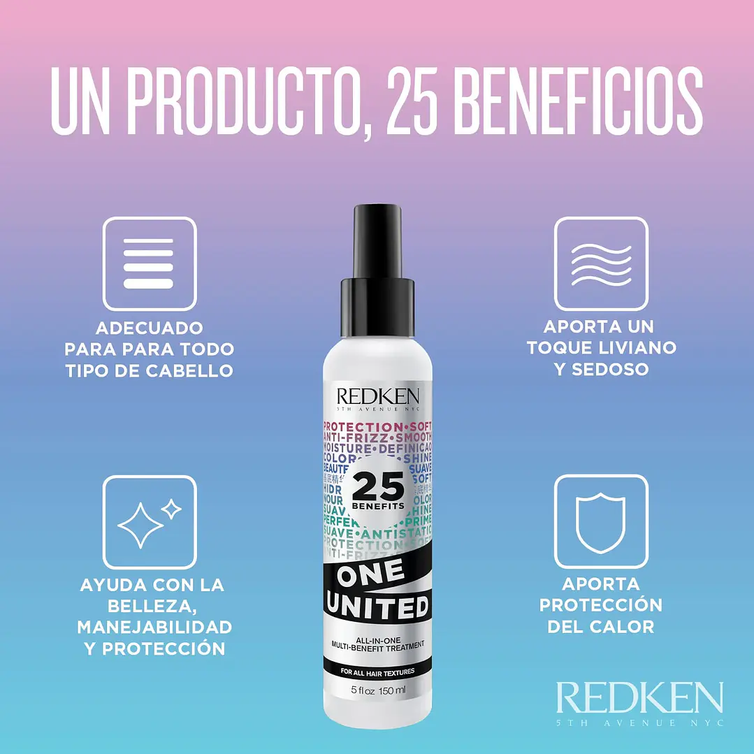 Spray One United Tratamiento Multibeneficios 150 Ml 2